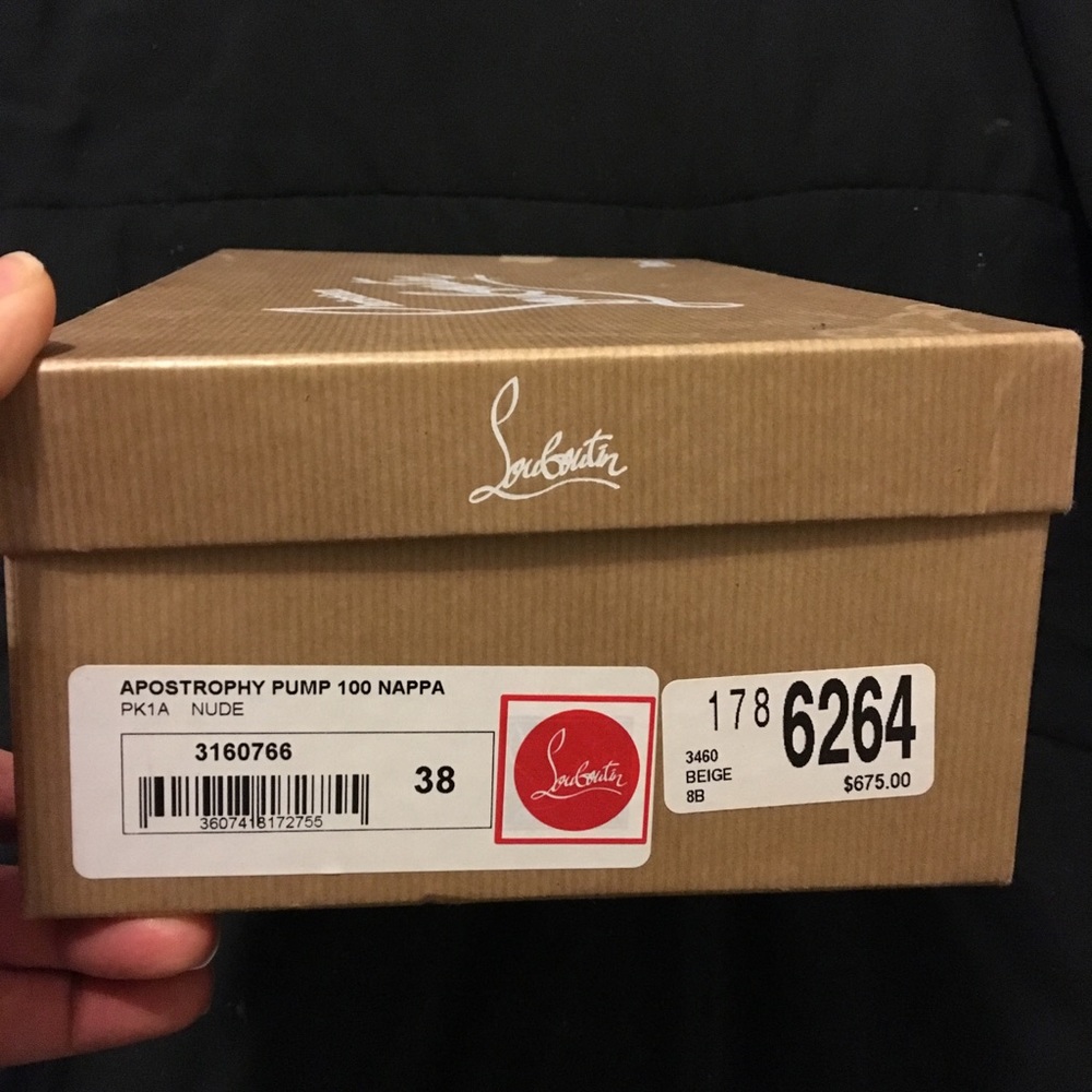 Christian Louboutin Apostrophy pump 100 Nappa